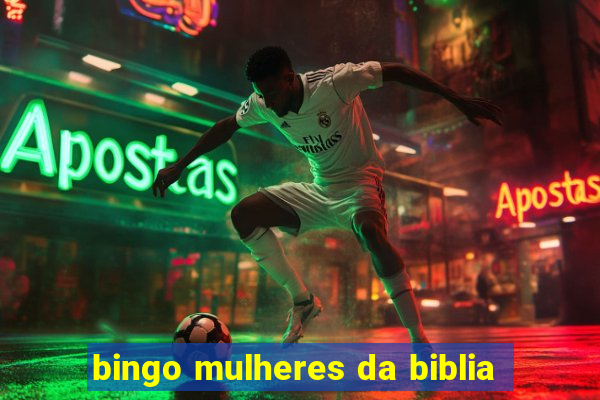 bingo mulheres da biblia